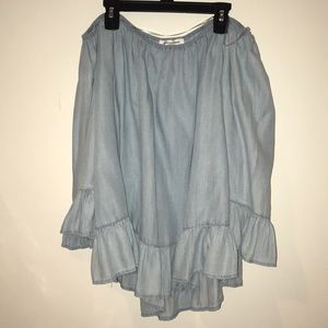 Off the Shoulder Long Sleeve